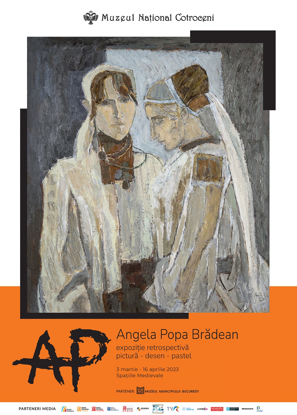 Expozitia Retrospectiva Angela Popa Bradean, la Muzeul National Cotroceni