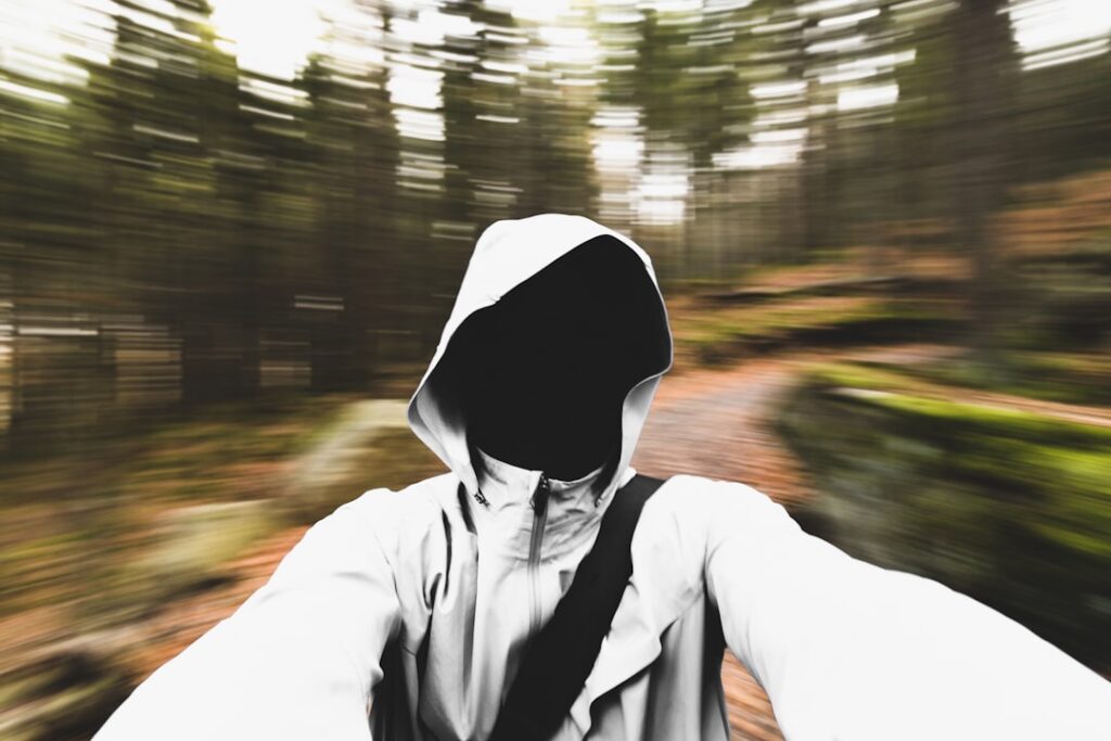 Photo Mysterious figure