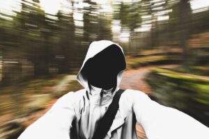 Photo Mysterious figure