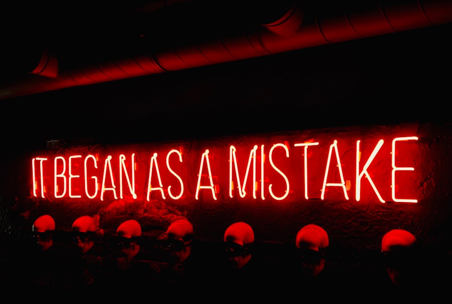Photo mistakes