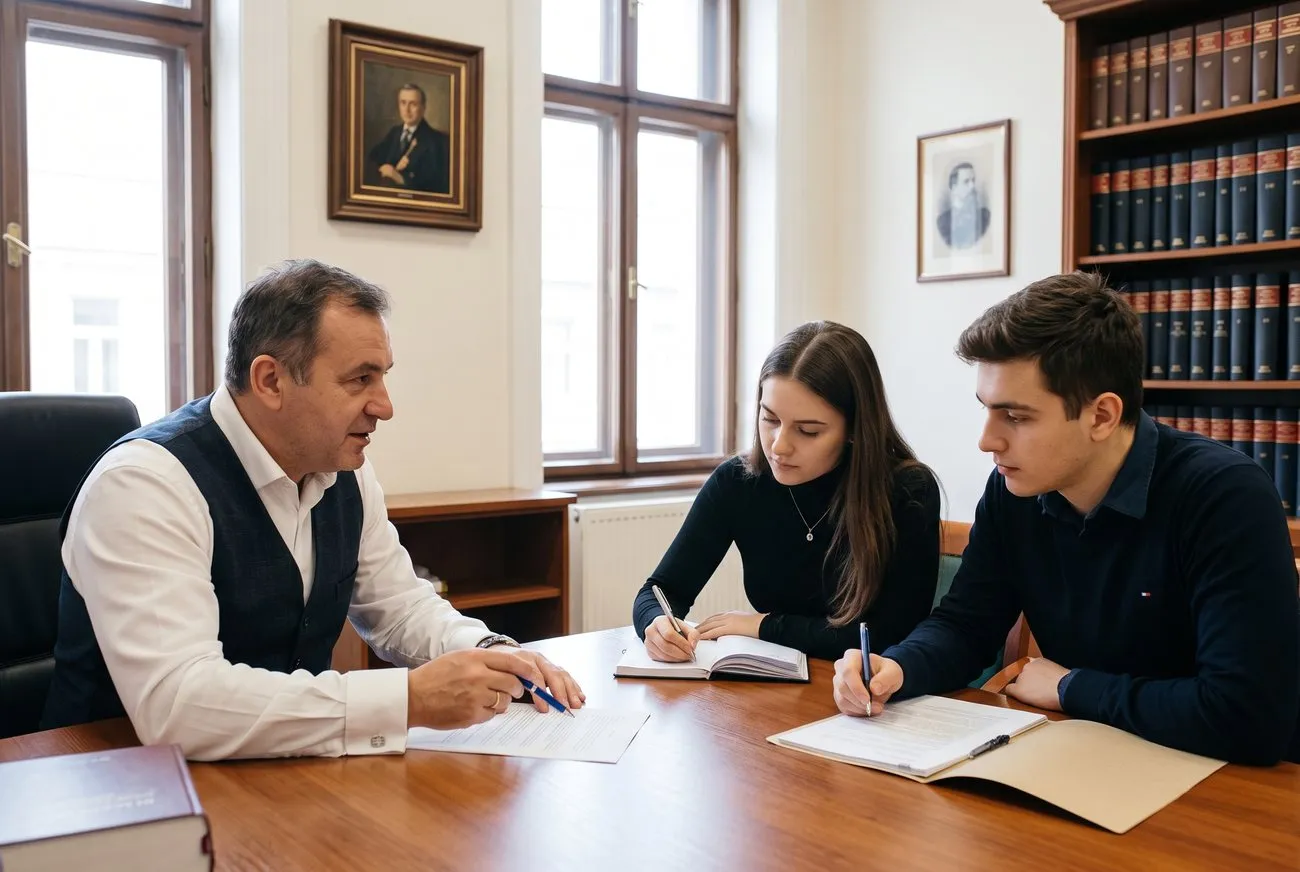 Studenți la Drept în programul Avocat pentru o zi