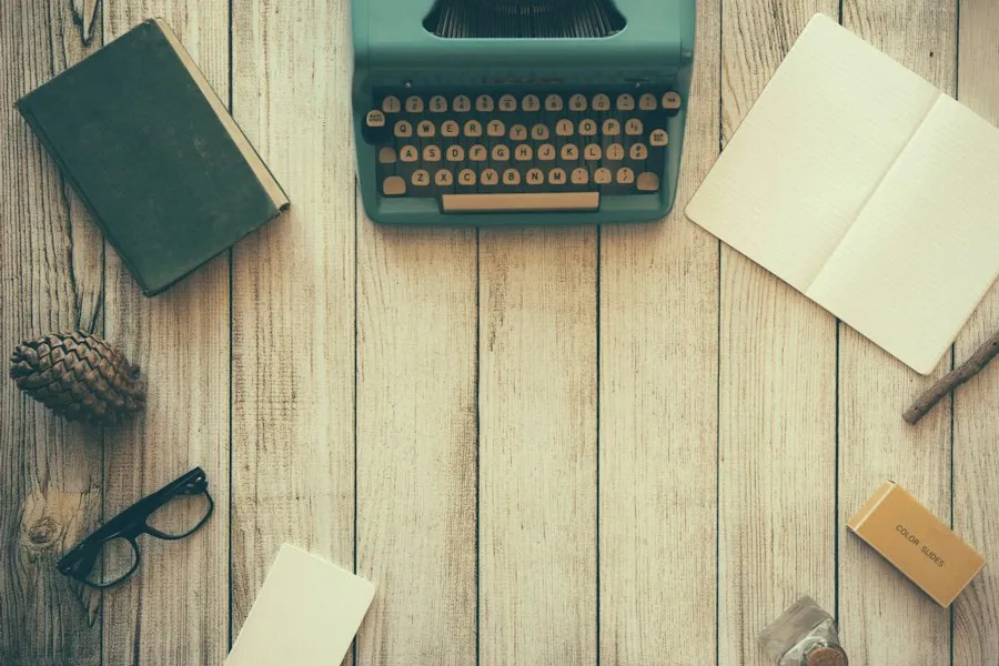 Photo literary style in blogging
